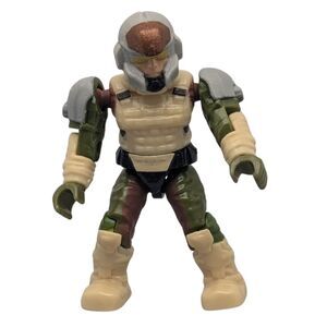 Mega Construx Halo UNSC Marine Infantry Figure Green Tan Armor